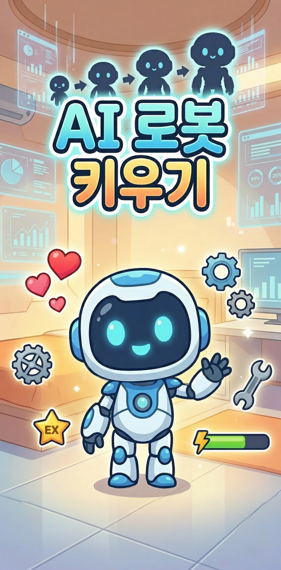 AI 로봇 키우기 시연 영상 썸네일